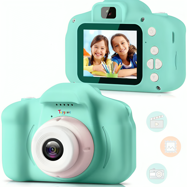 Toygenic Kids Camera for Girls Boys | Digital Selfie Camera Toy for Kids,13MP 1080P HD Digital Video Camera for Toddlers Birthday Gift for 3-10 Years Old Children Birthday Festival (Multicolour)