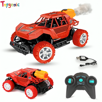 Toygenic Remote Controlled Racing Car | Mist Water Spray with LED Light Crawler Car for Kids